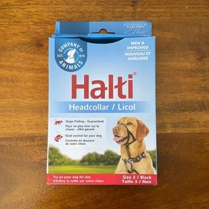 Black Headcollar for Dogs